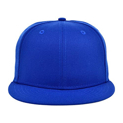 Lids Blank Dime Adjustable Snapback Hat - color: Royal Blue