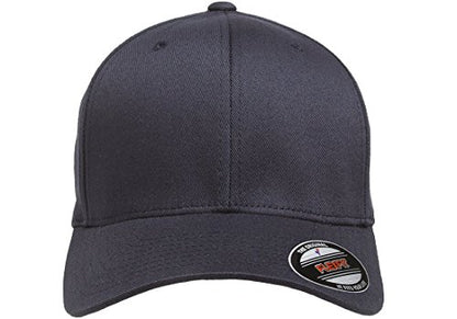 Flexfit Men's Athletic Baseball Fitted Cap - color: Dark Navy, size: Small-Medium