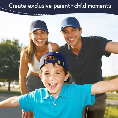Durio Toddler Baseball Hat Adjustable Kids Hat for Boys Ages 3-8 - color: F Navy