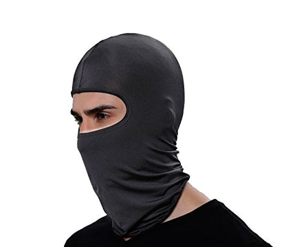 Pack of 3 Ski Mask Bandana Face Hat for Outdoor Airsoft Motorcycle Hood Helmet Balaclavas Headwear - color: Dark Gray