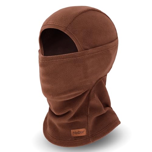 Winter Balaclava Ski Mask for Men Women - Windproof Thermal Face Mask for Snowboard Cycling Running for Cold Weather - color: Khaki