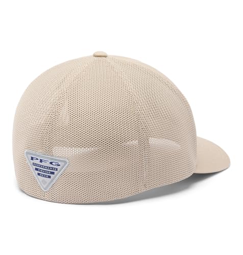 Columbia Unisex PFG Patch Mesh Ball Cap - color: Ancient Fossil/Spin Flyer, size: Small-Medium