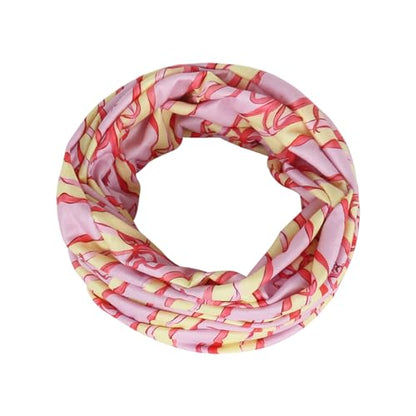 Jemis Sweet Heartwarming Breast Cancer Beanie Hat, Romantic Knitted Hat, Cancer Headwear Caps Baggy Skull Sleep Scarf - color: 2 Pack Pink Black & Yellow
