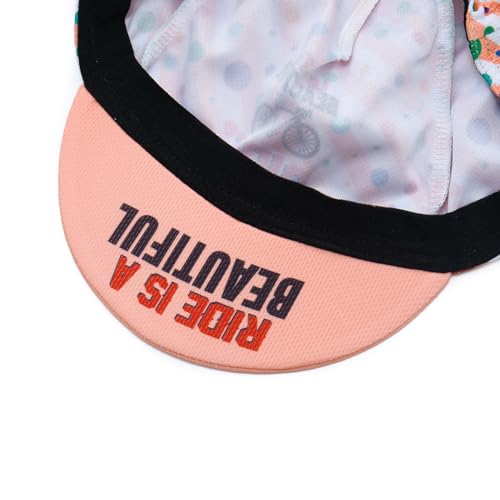 Cycling Cap for Man and Woman Cycling Hat Under Helmet-Polyester Breathable Sweat Absorbent - color: Flo-23