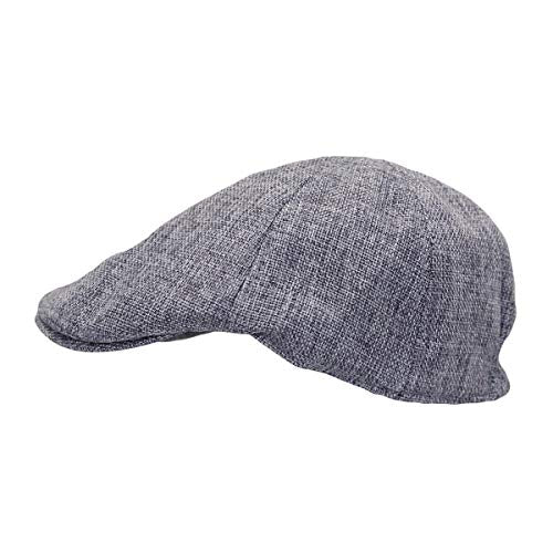 WITHMOONS Ivy Cap Summer Mesh Newsboy Irish Gatsby Golf Hats TZ30047 - color: Grey, size: One Size