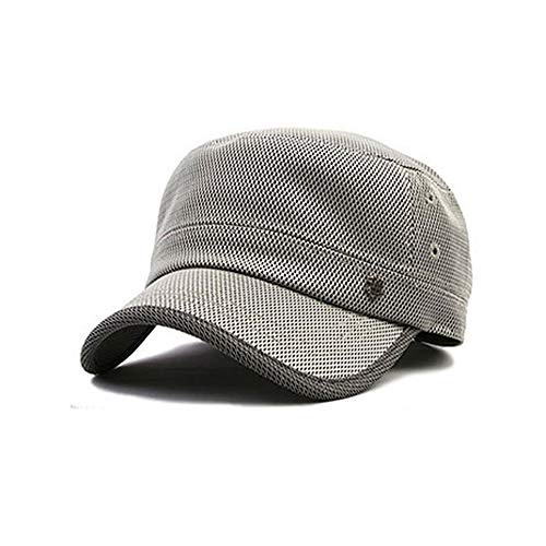 WITHMOONS Cadet Cap Original Military Adjustable Style Vintage Hat MAAC0787 - color: Olivegrey