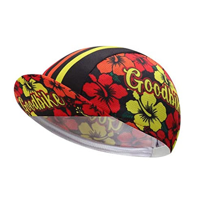 Man's Cycling Cap - Polyester Road Cycling Hat-Under Helmet - Cycling Helmet Liner Breathable&Sweat Uptake - color: Ccd