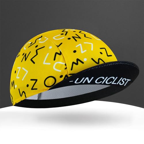 Cycling Cap for Man and Woman Cycling Hat Under Helmet-Polyester Breathable Sweat Absorbent - color: Bplan-9