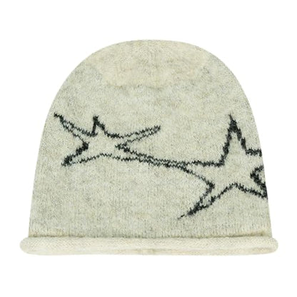 Croogo Slouchy Beanies for Men Women Winter Soft Warm Hat Lightweight & Breathable Slouch Knitted Skull Cap - color: Beige