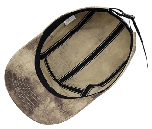 COOLSOME Camo Hat 5 Panels Hats Camper Hunting Cap - color: L (7 1/2- 7 3/4)| Camo Green |Curve Bill