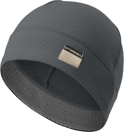 Honeycomb Thermal Skull Cap Beanie for Men Women - color: Dark Gray