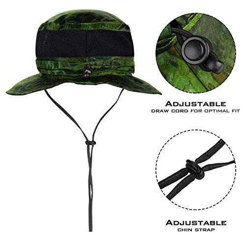 KastKing Sol Armis UPF 50 Boonie Hat for Sun Protection,Men Women - color: Ambush