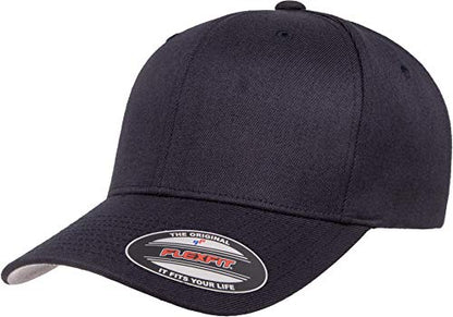 Flexfit Men's Wool Blend Athletic Hat - color: Dark Navy, size: Small-Medium