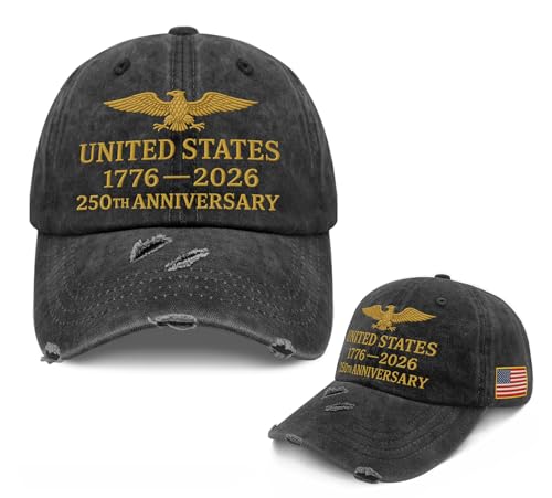 U.S. 250th Anniversary 250 Years Freedoms 1776-2026 Baseball Hats Funny - color: 250th Anniversary 7