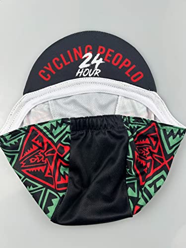 Man's Cycling Cap - Polyester Road Cycling Hat-Under Helmet - Cycling Helmet Liner Breathable&Sweat Uptake - color: G22