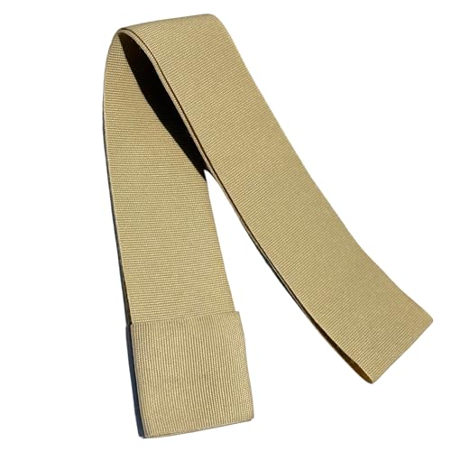 Gamboa Hatbands for Panama Hat Ribbon Hatband Cowboy Hats - color: Soft Beige, size: Medium