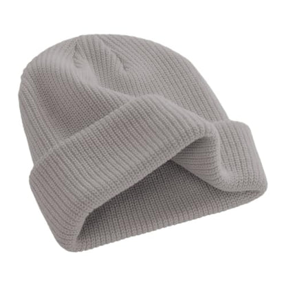 Trawler Beanie Winter Hats Fisherman Beanie for Men Women Knit Cuff Unisex Roll Up Edge Skull Cap JILANI X Edition - color: Voilet