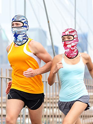 Geyoga 12 Pcs Ski Mask Balaclava Full - color: Retro Color