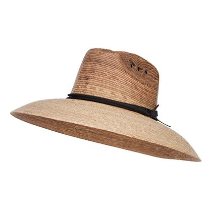 Palm Braid Band Lifeguard Hat - size: Medium