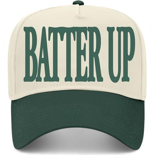 BROTHER TRUCKERS Batter Up Hat - color: Green/Natural