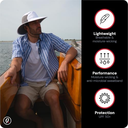 Imperial The Old Norse Watership Cooling Sun-Protection Hat - color: White/White, size: Small-Medium