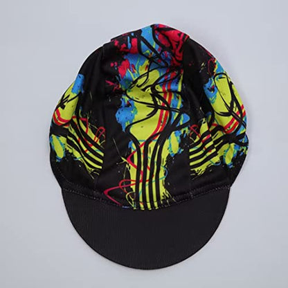 Cycling Cap - Polyester Road Cycling Hat-Under Helmet - Cycling Helmet Liner Breathable&Sweat Uptake - color: 2