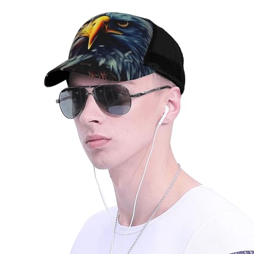 Funny Baseball Hat for Women Men, Dad Cap Trucker Hat Adjustable Fit for Summer Sport Travel Beach - color: Pattern - 5