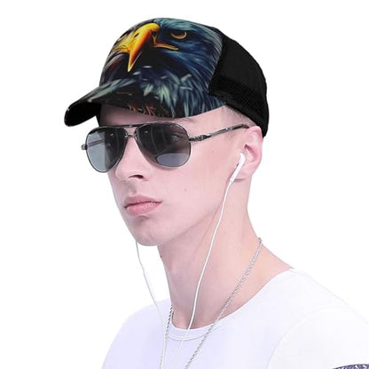 Funny Baseball Hat for Women Men, Dad Cap Trucker Hat Adjustable Fit for Summer Sport Travel Beach - color: Pattern - 5