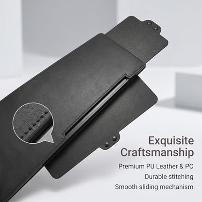 1 PC Sun Visor Extender for Car, Anti Glare Side Sun Blocker, Clip On Visor Attachment, Universal for Most Cars, Trucks, SUVs (Black)