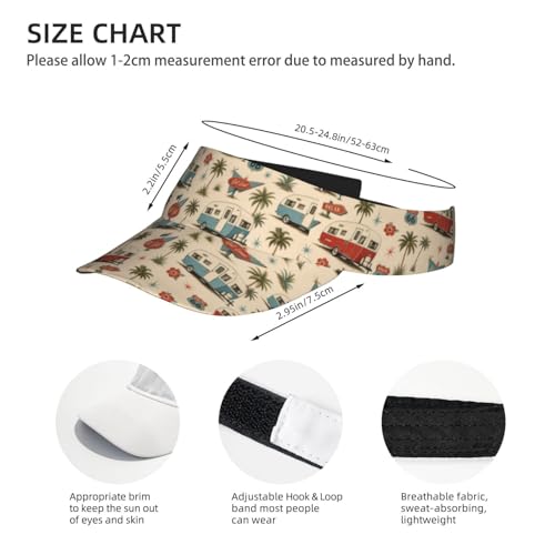 Panda Sports Sun Visor Hats for Women Men - color: 10