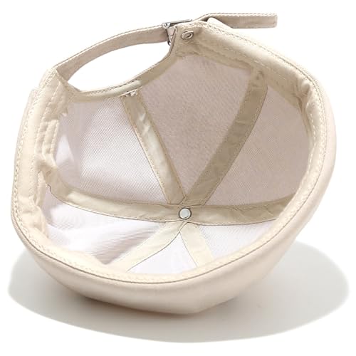 XYIYI Mens Docker Cap Brimless Hats Skullcap Worker Sailor Cap Rolled Cuff Retro Beanie Hat - color: Heart Beige