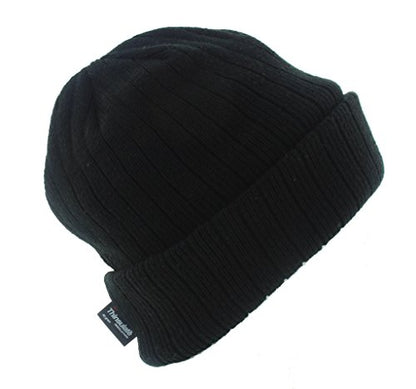 Milani Thinsulate 40 Gram Windchill Insulated Winter Cold Weather Beanie Skull Cap - color: Black