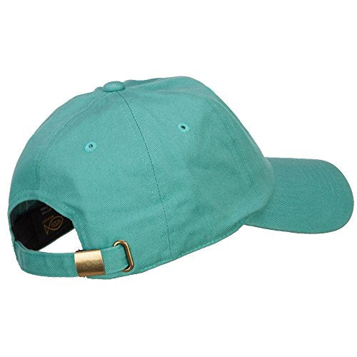 Nissi Unstructured Cotton Twill Washed Cap - color: Mint