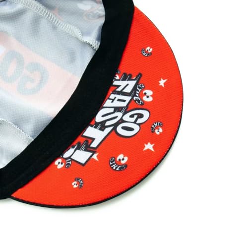 Cycling Cap for Man and Woman Cycling Hat Under Helmet-Polyester Breathable Sweat Absorbent - color: Go-1