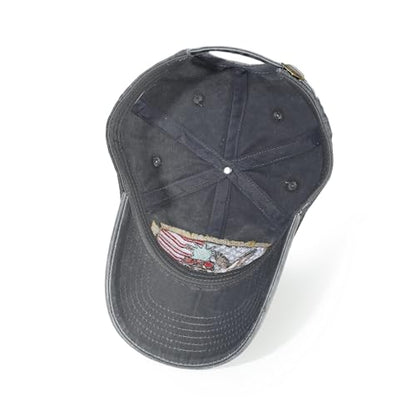 USA 250th Anniversary Baseball Cap Patriotic Embroidered American Hat - color: 3-gray