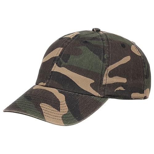 Lids Blank Baseline Dad Adjustable Strapback Hat - color: Camo