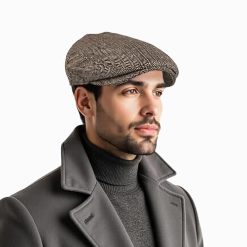 Newsboy Cap for Men/Women Newsboys Hat Men Beret Hats Soft & Comfortable Dress Beret Fashionable Caps for Daily Wear - color: Color19, size: X-Large