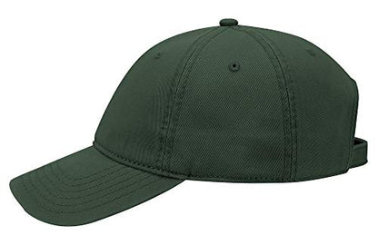 OTTO 6 Panel Low Profile Garment Washed Superior Cotton Twill - color: Dk. Green