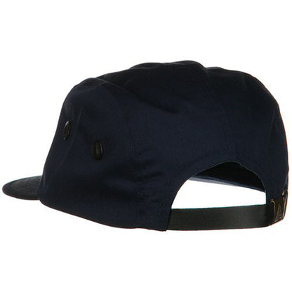 e4Hats.com 5 Panel Camouflage Twill Cap - color: Navy