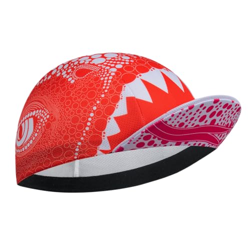 Cycling Cap with Sun Visor, Lightweight Polyester Bike Hat for Men & Women - color: Ck20