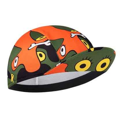 Cycling Cap for Man and Woman Cycling Hat Under Helmet-Polyester Breathable Sweat Absorbent - color: Go-15