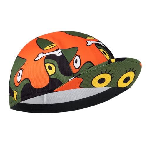 Cycling Cap for Man and Woman Cycling Hat Under Helmet-Polyester Breathable Sweat Absorbent - color: Go-15