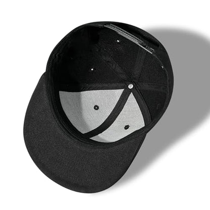 Pineapple Hat Flat Bill Baseball Hats for Men Fashion Black Baseball Cap for Women Adjustable Flat Brim Trucker Hat - color: Blood Splatter