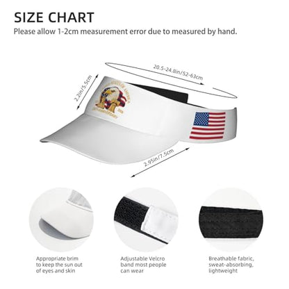 United States 250th Anniversary Hat USA Est 1776 America Patriotic Visor Cap Adjustable Sun Hat for Women Men Sports Beach - color: Black3
