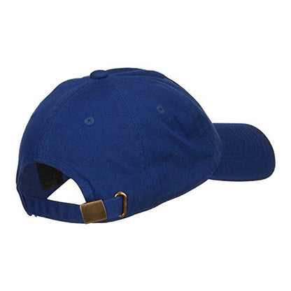 Nissi Unstructured Cotton Twill Washed Cap - color: Royal