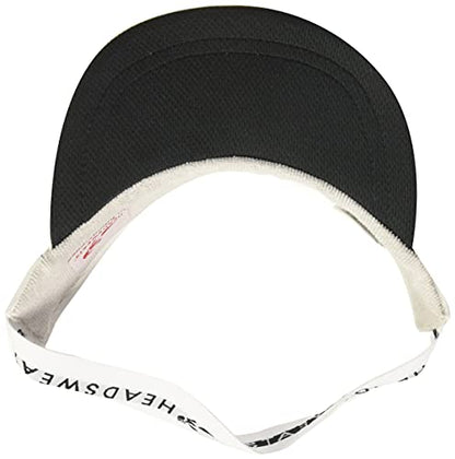 Headsweats Unisex Adult Lightweight Performance Running Sun Visor - color: Bright White