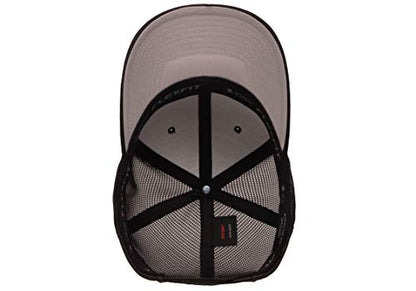 Flexfit Men's one_Size Trucker Cap, Black, Alpha