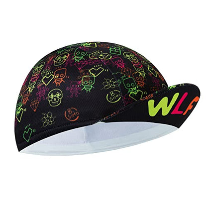 Funny Cycling Cap - Men and Women Cycling Hat-Under Helmet Bike Cap One Size - color: 23maya5