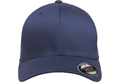 Flexfit Men's Athletic Baseball Fitted Cap - color: Navy, size: Large-X-Large
