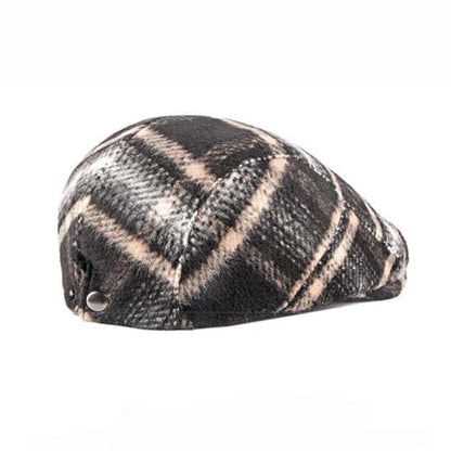 Idopy Men`s Classic Adjustable Ivy Irish Newsboy Golf Cap Hat - color: 451 Black